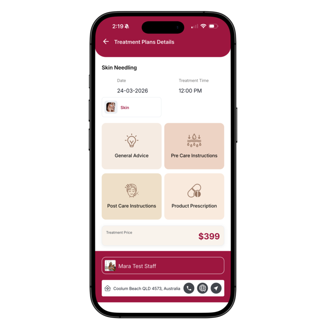 Service Cue Client App — book & manage appointments
